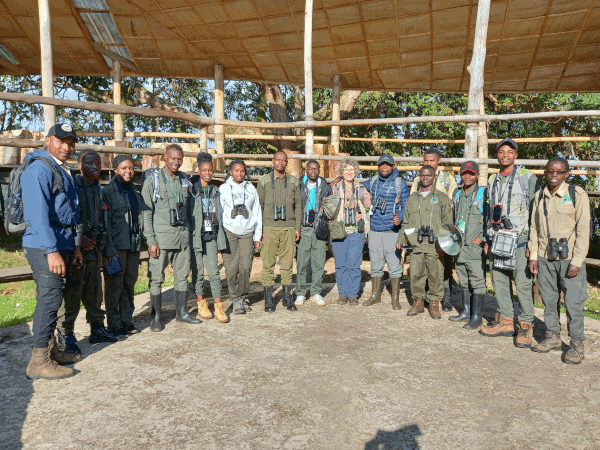 Field training camp at Nyungwe Forest NP